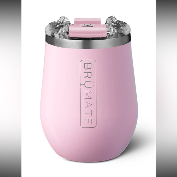 BRUMATE Other - BrüMate Uncork’d 14oz Wine Tumbler Blush Pink | BevLock Lid | NIB